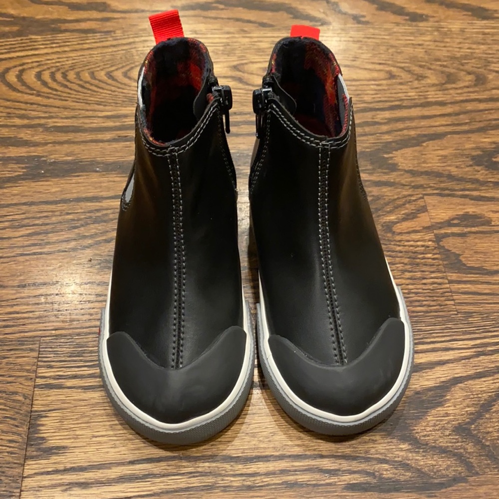 See Kai Run Kirby Black Leather Boots